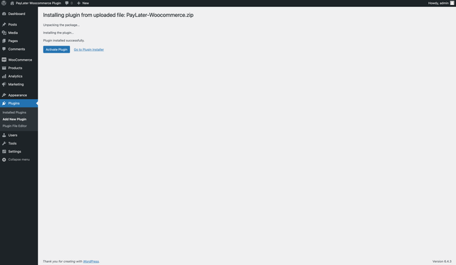 Click Install Now and then Activate